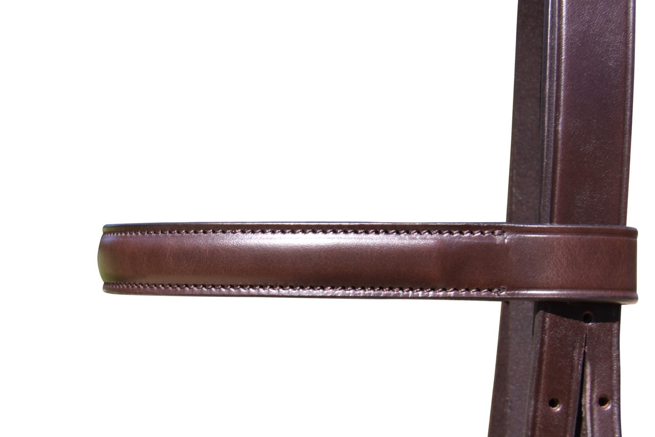English Leather Semi Raised Browband (SECONDS)