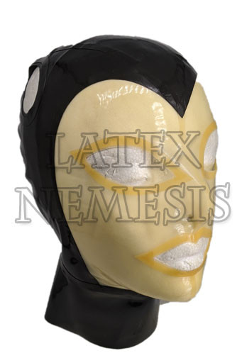 Large Black with Trans Trim - Trans Face