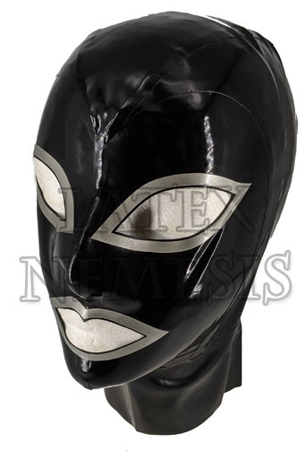 Large/X-Large With 16.5 Neck Black With Silver Trim