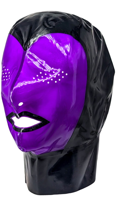 2X-Large with 18 Neck Black With Mauve Face Perf Eye