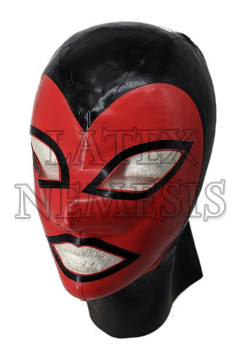 Large/X-Large w/ 16 Neck -  Apprentice  Hood - Black with Red Face