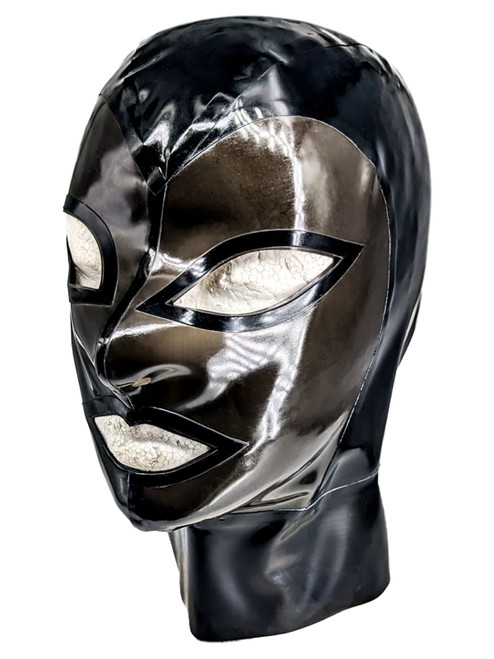 Medium - Black with Smoke Face