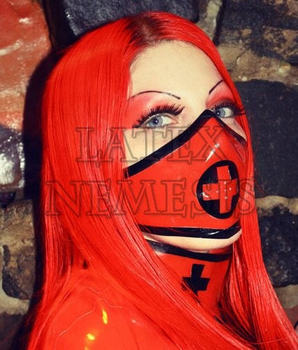 Nurse Mask with Trim - LN Novelty