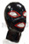 Black w/ Red Trim - Pull or Ponytail - Small Rip