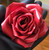 Latex Rose Hair Clip