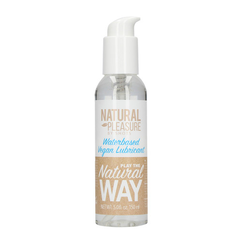 Shots - Natural Pleasure Waterbased Vegan Lubricant - 150ml