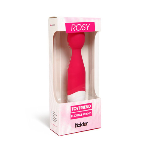 Tickler Rosy Toyfriend - Mini Wand Vibrator