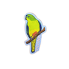 Orange Bellied Parrot Sticker