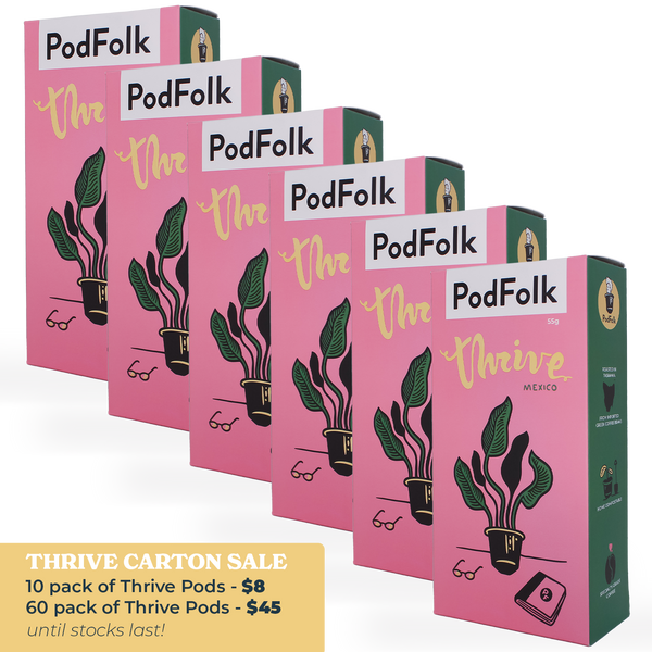 Thrive pod carton sale!