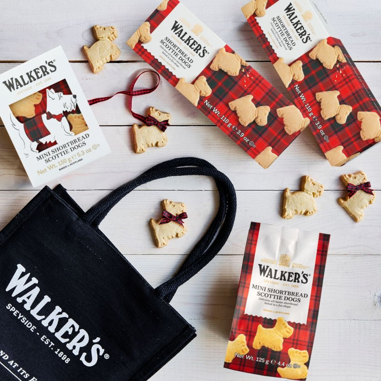 Walker's Shortbread Scottie Dog Gift Bag