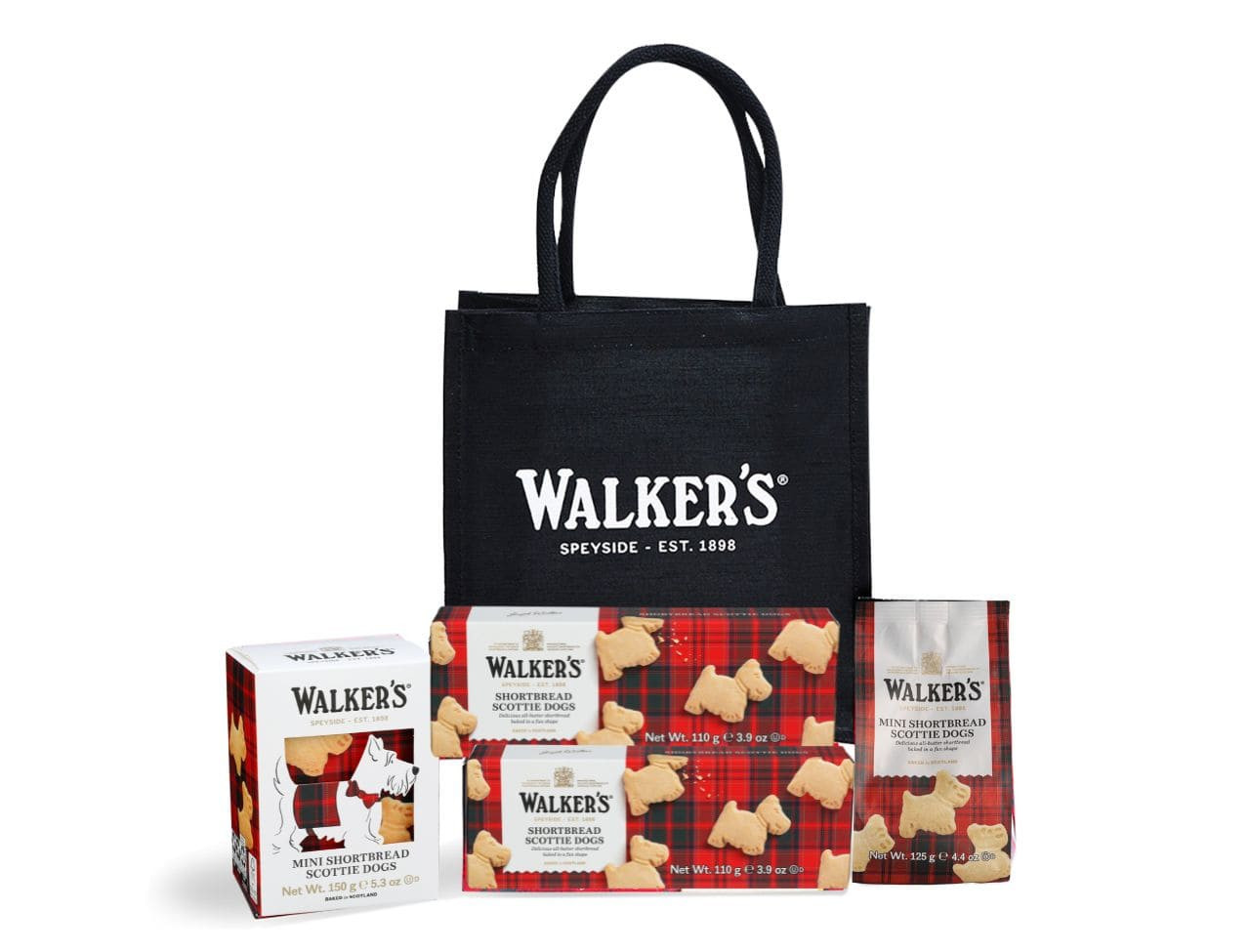 Walker's Shortbread Scottie Dog Gift Bag