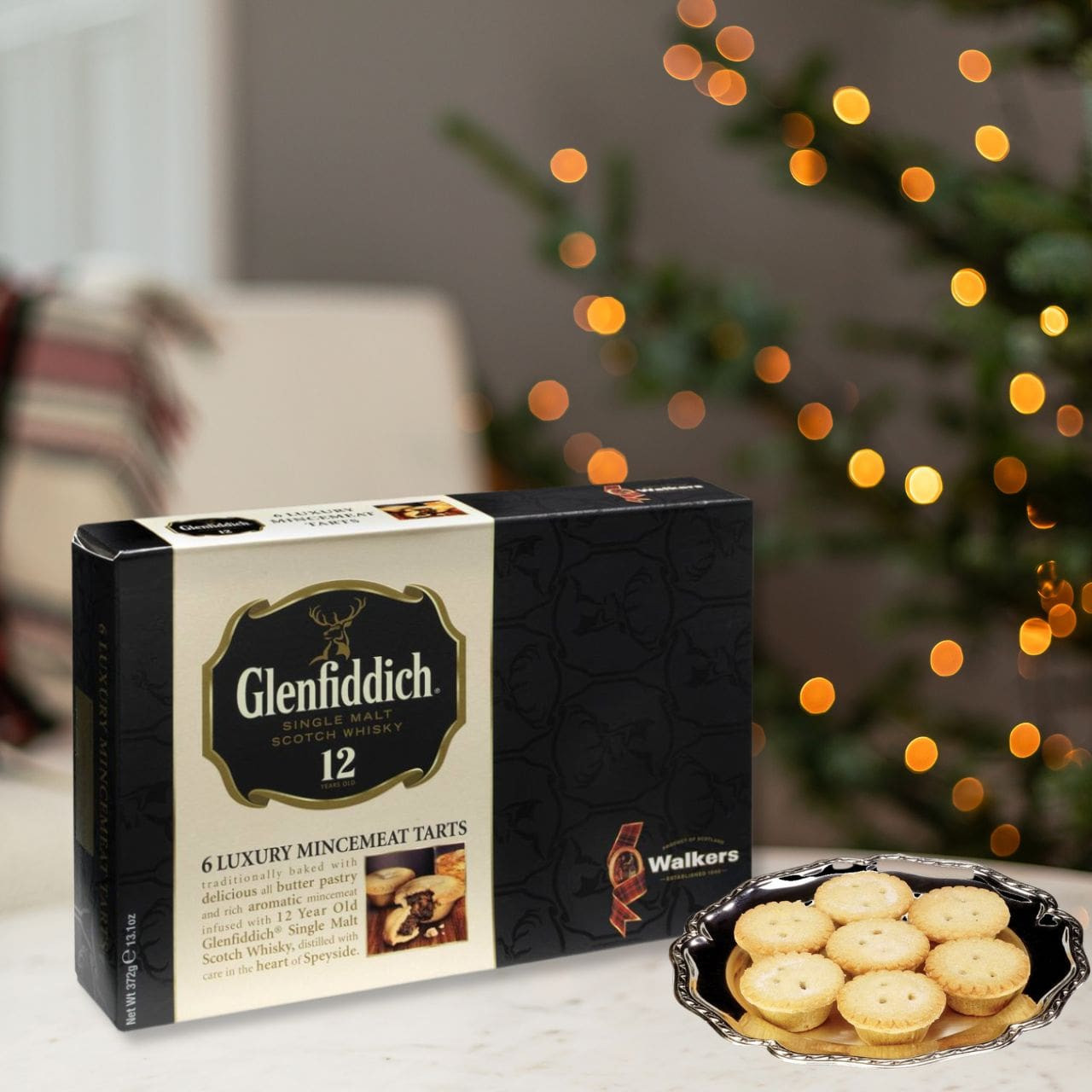 Walker's Glenfiddich Whisky Mincemeat Tarts