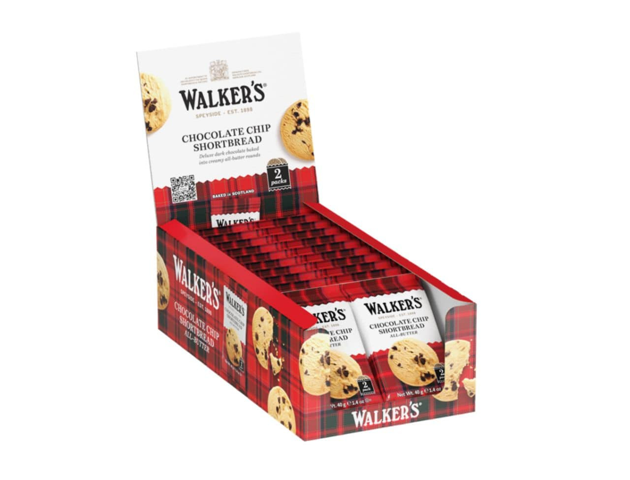 Walker's Chocolate Chip Shortbread Cookies