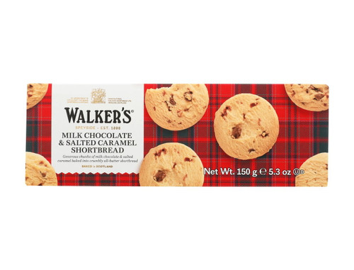 Salted Caramel & Milk Chocolate Chunk Shortbread 5.3 oz.