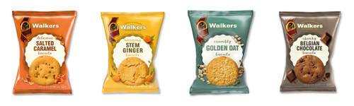 Snack Packs Assorted Cookies 100 ct. - Walker's Shortbread