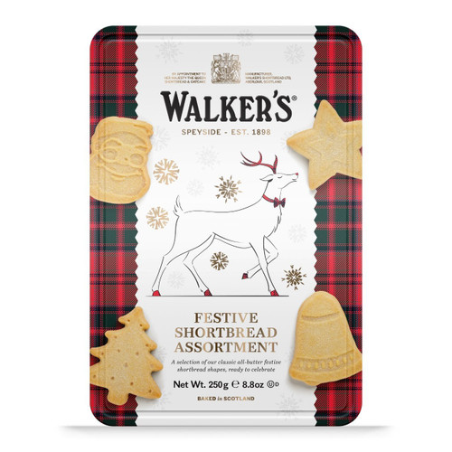 Festive Reindeer Tin 8.8 oz.