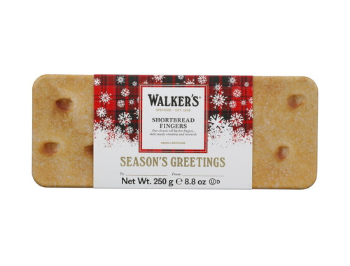 Shortbread Festive Finger Tin 8.8 oz
