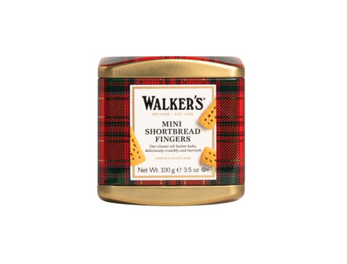 Mini Tartan Shortbread Tin 3.5 oz