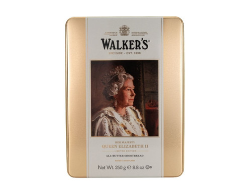 Queen Elizabeth II Shortbread Tin