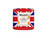 Mini Union Jack Shortbread Tin 3.5 oz
