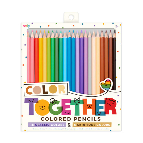 Ooly - Color Together Colored Pencils - Set of 24