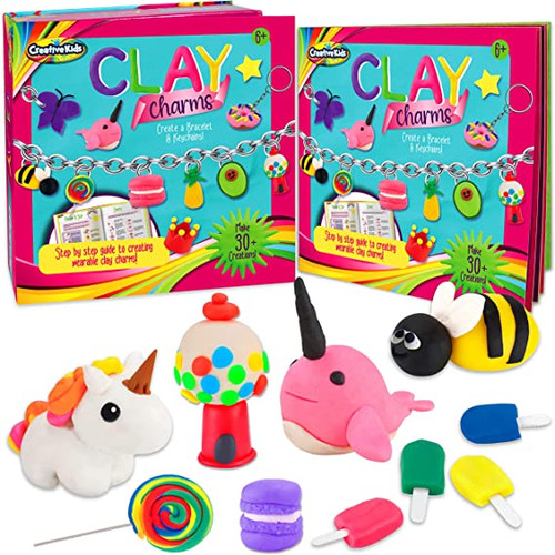 Creative Kids - Clay Charms - Make Charm Bracelets & Keychains