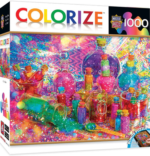 Masterpieces - Colorize Glitter Daze 1000 Piece Puzzle