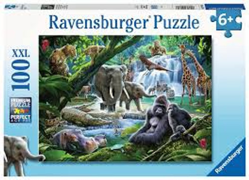 Ravensburger Puzzle - Jungle Animals 100 piece
