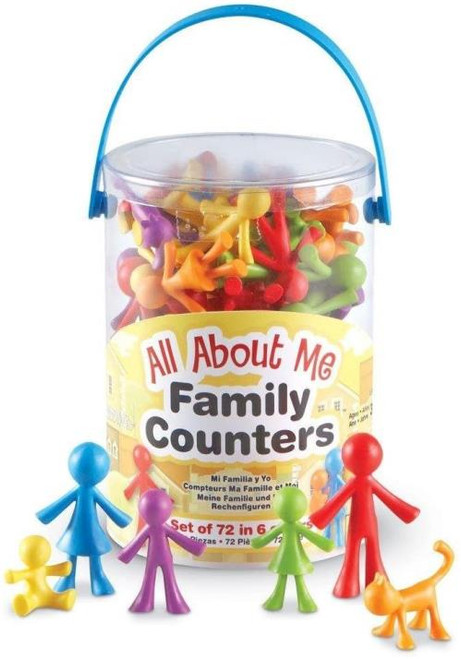 Learning Resources - All About Me Family Counters