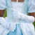 Storybook Princess Gloves, White, O/S