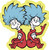 Ravensburger - Dr. Suess Thing 1 & Thing 2 24 Piece Floor Puzzle