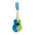 Hape - Rock Star Blue Ukulele