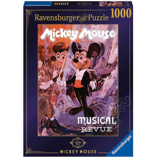 Ravensburger Puzzle - Disney Vault Mickey Musical Revue 1000 piece