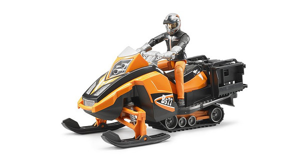 Bruder - Snowmobile With Driver And Accessories