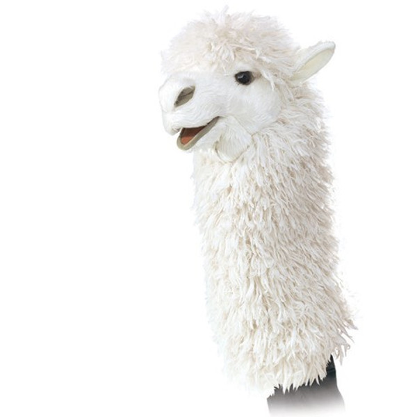 Folkmanis - Alpaca Stage Puppet