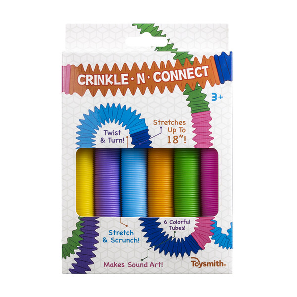 Crinkle and Connect Pop Tubes