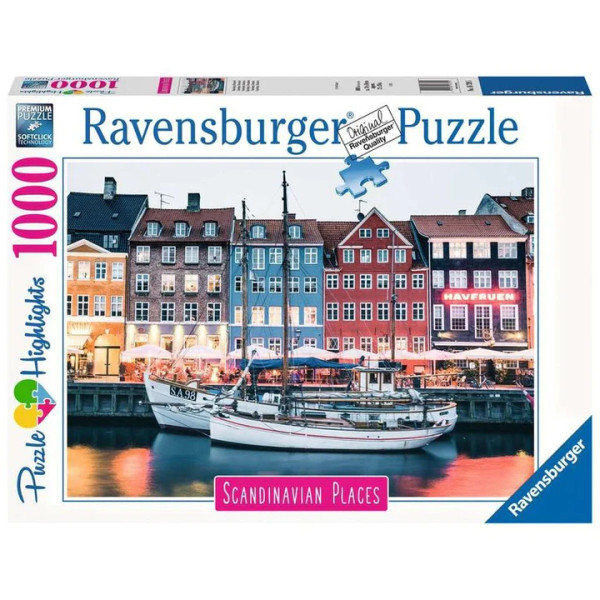 Ravensburger Copenhagen, Denmark- 1000 piece puzzle