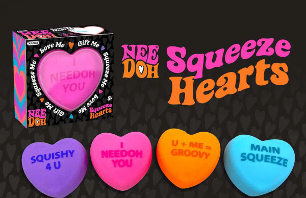 Schylling Nee Doh Squeeze Heart 