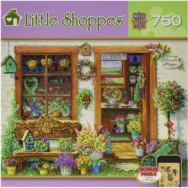 Masterpieces - Little Shoppes Fancy Flower Shoppe 750 piece Puzzle