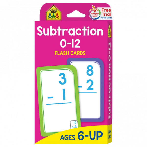 School Zone - Flash Cards - Subtraction