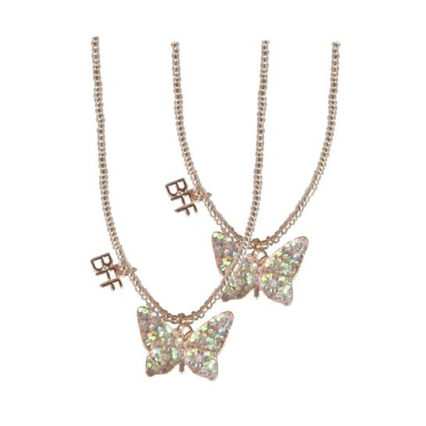 BFF Butterfly Tear & Share Necklace