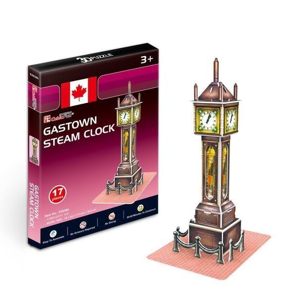 3D Puzzle Gas Town Steam Clock