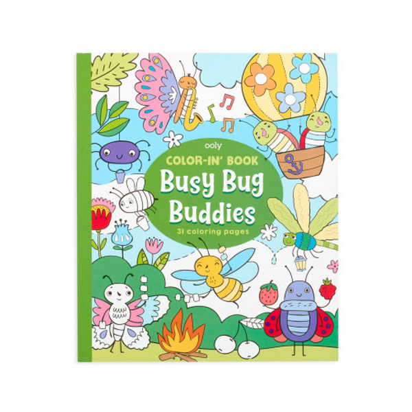 Ooly - Coloring Book - Busy Bug Buddies