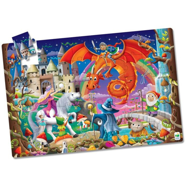 The Learning Journey - Puzzle Doubles - Glow In The Dark Fantasy