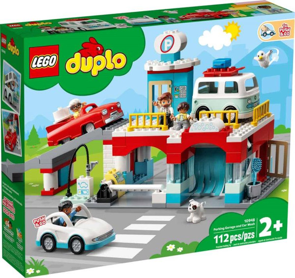 Lego Duplo - Parking Garage and Car Wash