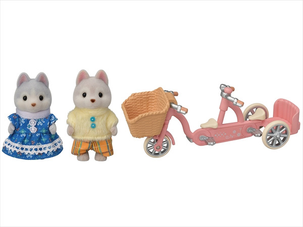 Calico Critters - Tandem Cycling Set