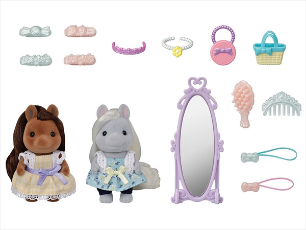 Calico Critters - Pony Friends Set