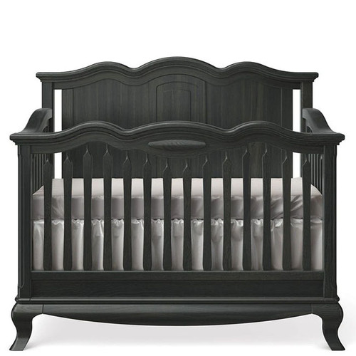Cleopatra Convertible Crib / Solid Back