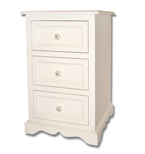 Isabella's 3 Drawer Night Table