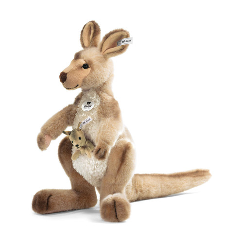Stuffed Jungle Animals | Giraffe, Zebra & Kangaroo Fabric Toys